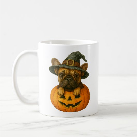 Mug Français en Citrouille (Gauche)