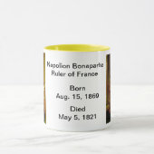 Mug Français :  Napoleon Bonaparte (Centre)