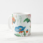 Mug France 1830 Floral Antique Wallpaper (Devant gauche)