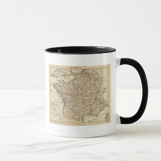 Mug France, départements (Droite)