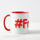 Mug "#France" Joli Design. Commandez dès maintenant (Gauche)