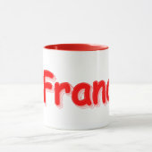 Mug "#France" Joli Design. Commandez dès maintenant (Centre)