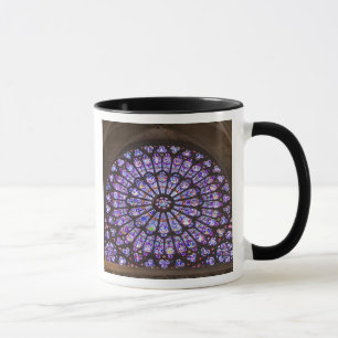 Mug France, Paris. Détail intérieur d'un vitrail
