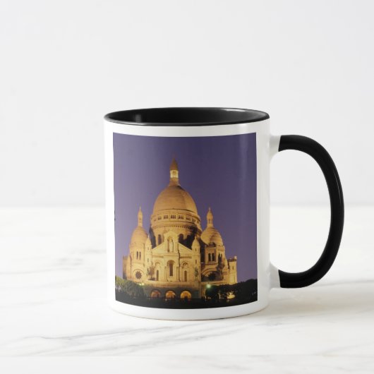 Mug France, Paris, SacrÃ©-Coeur au crépuscule. (Droite)