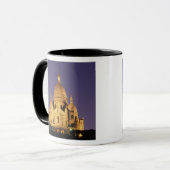 Mug France, Paris, SacrÃ©-Coeur au crépuscule. (Devant gauche)