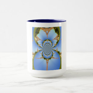 Mug France Paris Tour Eiffel Kaléidoscope Bleu Adorabl