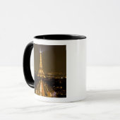 Mug France, Paris. Vue nocturne de la Tour Eiffel (Devant gauche)