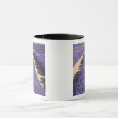 Mug France, Provence. Rangées de lavande en fleurs.3 (Centre)