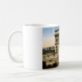 Mug France vintage, Arc de Triomphe Monument Paris (Gauche)