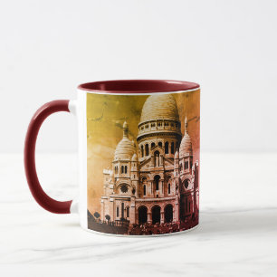 Mug France vintage Paris tour Eiffel palais de Chaillo