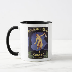 Mug FranceCognac Gelas PosterFrance promotionnel