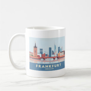 Mug Francfort Allemagne Pastel Travel