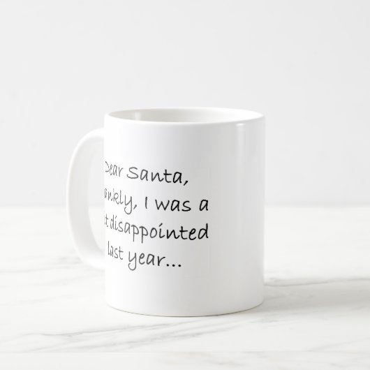 Mug franchement père Noël (Devant gauche)