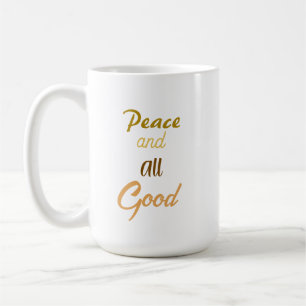 Mug Franciscain Paix et Tout Bien Café