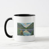Mug Franconia Notch Vue du lac Profile (Gauche)