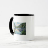 Mug Franconia Notch Vue du lac Profile (Devant gauche)