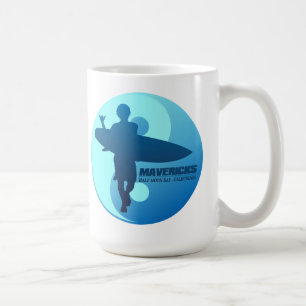 Mug Francs-tireurs - demi de Moon Bay (bleu)