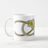 Mug Frangipani double infinité BiColor (Gauche)