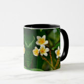 Mug Frangipani jaune (Devant droit)