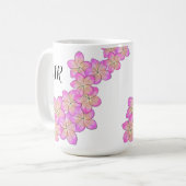 Mug Frangipani Personnalisé (Devant gauche)