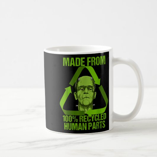 Mug Frankenstein Made From 100% Recycled Human Parts H (Droite)