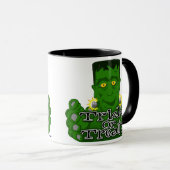 Mug Frankie Trick Or Treat? (Devant droit)