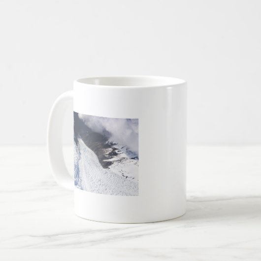 Mug Franz Josef Glacier Vue aérienne, Nouvelle-Zélande (Devant gauche)