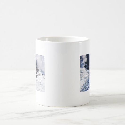 Mug Franz Josef Glacier Vue aérienne, Nouvelle-Zélande (Centre)