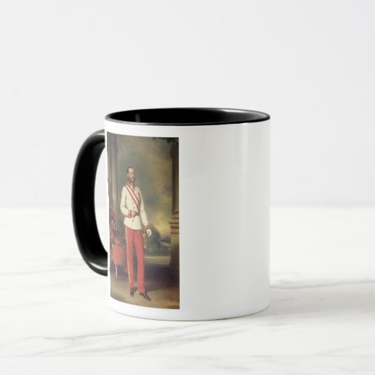 Mug Franz Joseph I, empereur de l'Autriche (Devant gauche)