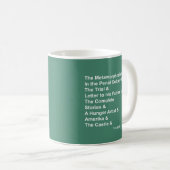 Mug Franz Kafka (Devant droit)