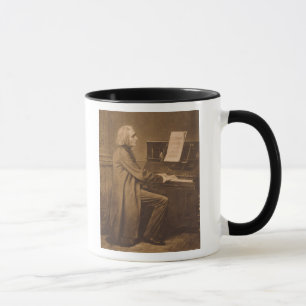 Mug Franz Liszt au piano