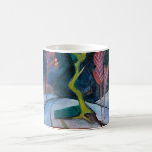 Mug Franz Marc Bison en hiver (bison rouge) (Centre)
