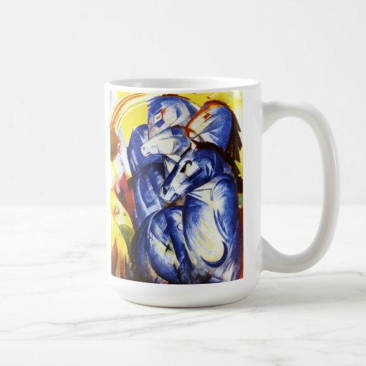 Mug Franz Marc la tour des chevaux bleus (Droite)