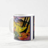 Mug Franz Marc - la vache jaune - art d'expressioniste (Devant gauche)