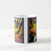 Mug Franz Marc - la vache jaune - art d'expressioniste (Centre)