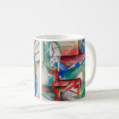 Mug Franz Marc Paysage avec Animaux Peinture célèbre (Devant droit)