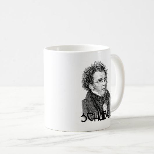 Mug Franz Schubert (Devant droit)