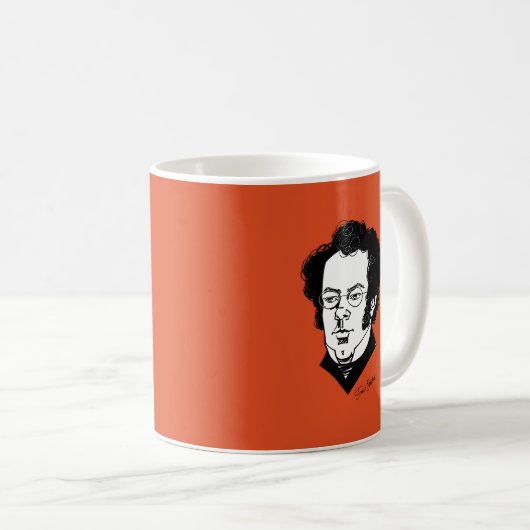 Mug Franz Schubert (Devant droit)