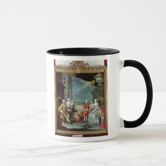 Mug Franz Stephan I avec son épouse Marie-Therese (Droite)