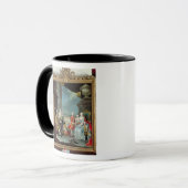 Mug Franz Stephan I avec son épouse Marie-Therese (Devant gauche)