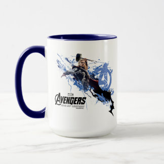 Mug Frappe à travers le boulon éclair