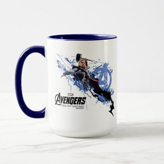 Mug Frappe à travers le boulon éclair (Gauche)