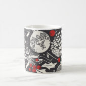 Mug Frappe De Noël : Pin De Mistletoe Sans Seamless. (Centre)