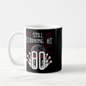 Mug Frappe Toujours À 80 Bowling Anniversaire Celebr (Gauche)