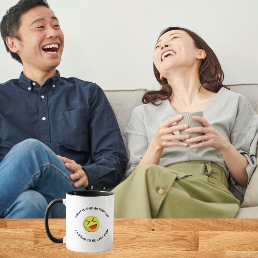 Mug Frapper un idiot jour