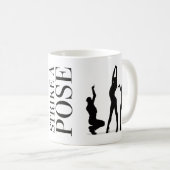 Mug Frapper un pot - Vogue - image des deux côtés - (Devant droit)
