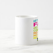 Mug Frappez la graisse de route ! (Centre)