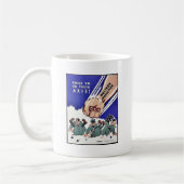 Mug Frappez-les sur leur axe, production occidentale (Gauche)