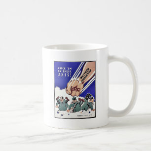 Mug Frappez-les sur leur axe, production occidentale