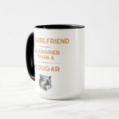 Mug frase para novia puma (Devant gauche)